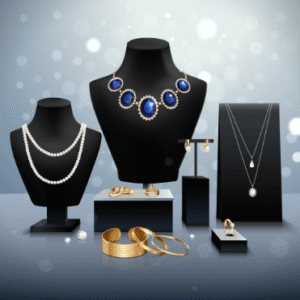 Gold and silver jewelry